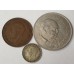 GREAT BRITAIN UK 1893 - 1965 . MIXED COINS